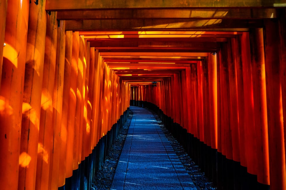 Fushimi Inari Shrine in Kyoto